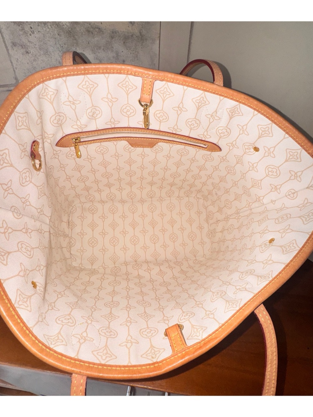 💛STUNNING💛LOUIS VUITTON NEVERFULL MM DAMIER AZUR NAUTICAL - Picture 11 of 16